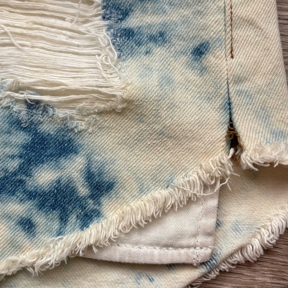 The Laundry Room Acid Washed CutOff Shorts Size 28 - Picture 11 of 12